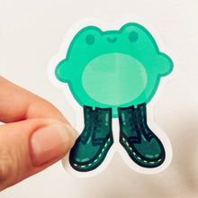 Load image into Gallery viewer, Cute Doc M Frog Sticker
