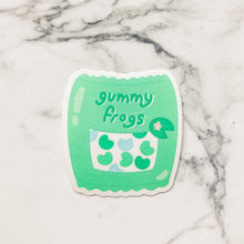 Load image into Gallery viewer, Cute Gummy Frog Bag Sticker
